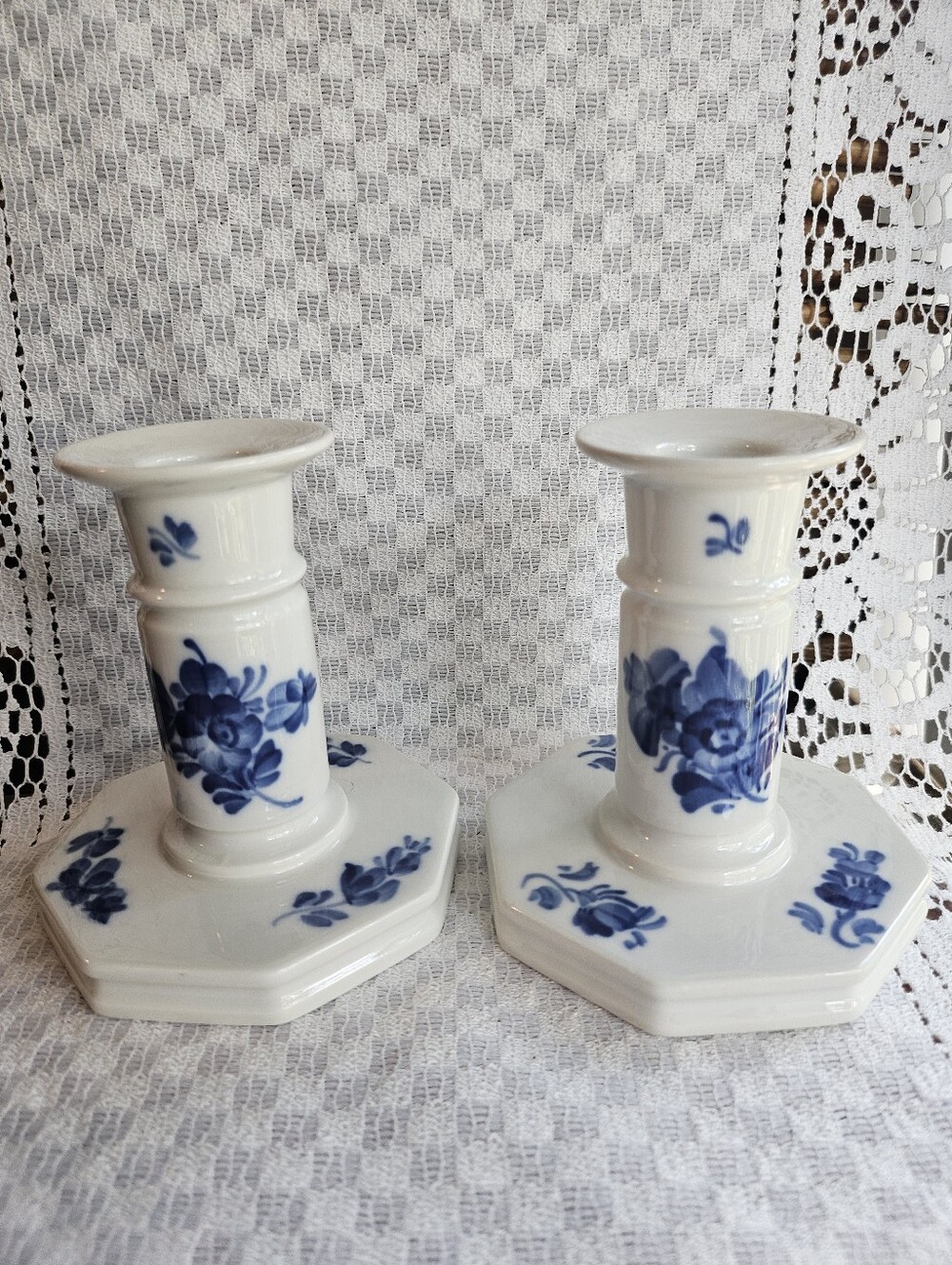 Vintage Royal Copenhagen CandleSticks